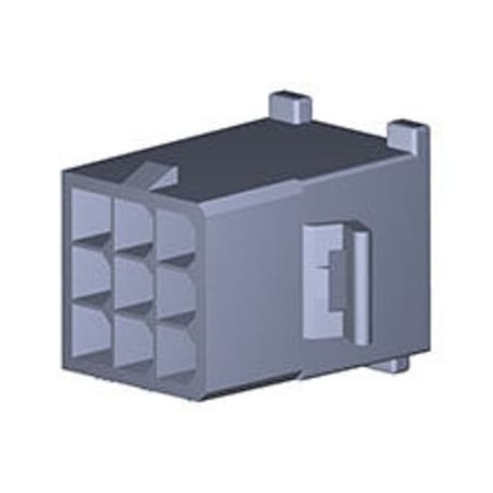 Molex Rectangular Power Connector, 9 Contact(S), Female, Wire Terminal, Plug 15311091